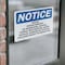 Signmission Posted Private Property No Trespassing OSHA Notice Sign, Vinyl Decal, 10in W x 7in L, 2PK OS-2PACK-NS-D-710-L-17730 - alternate 4